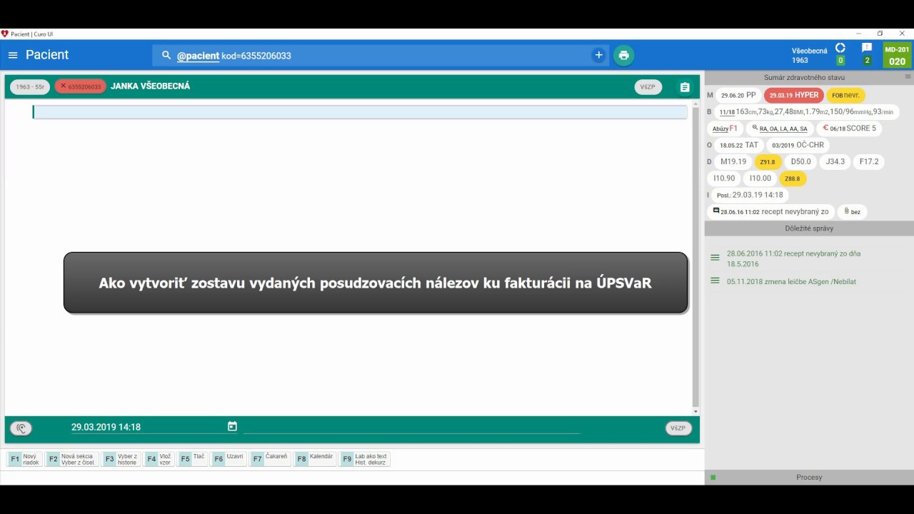 Náhľad videa Posudzovací návrh pre ÚPSVaR