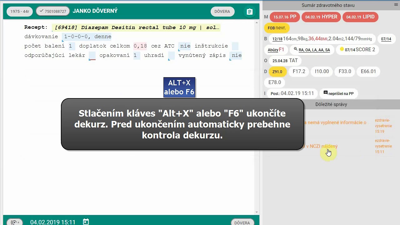 Náhľad videa Ako funguje kontrola dekurzu pred jeho uzavretím