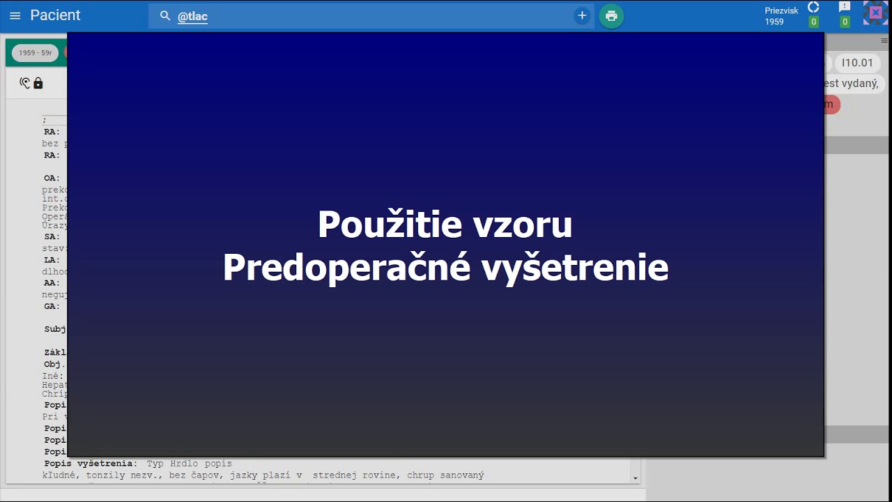 Náhľad videa Demo vybraných funkcionalít systému CURO