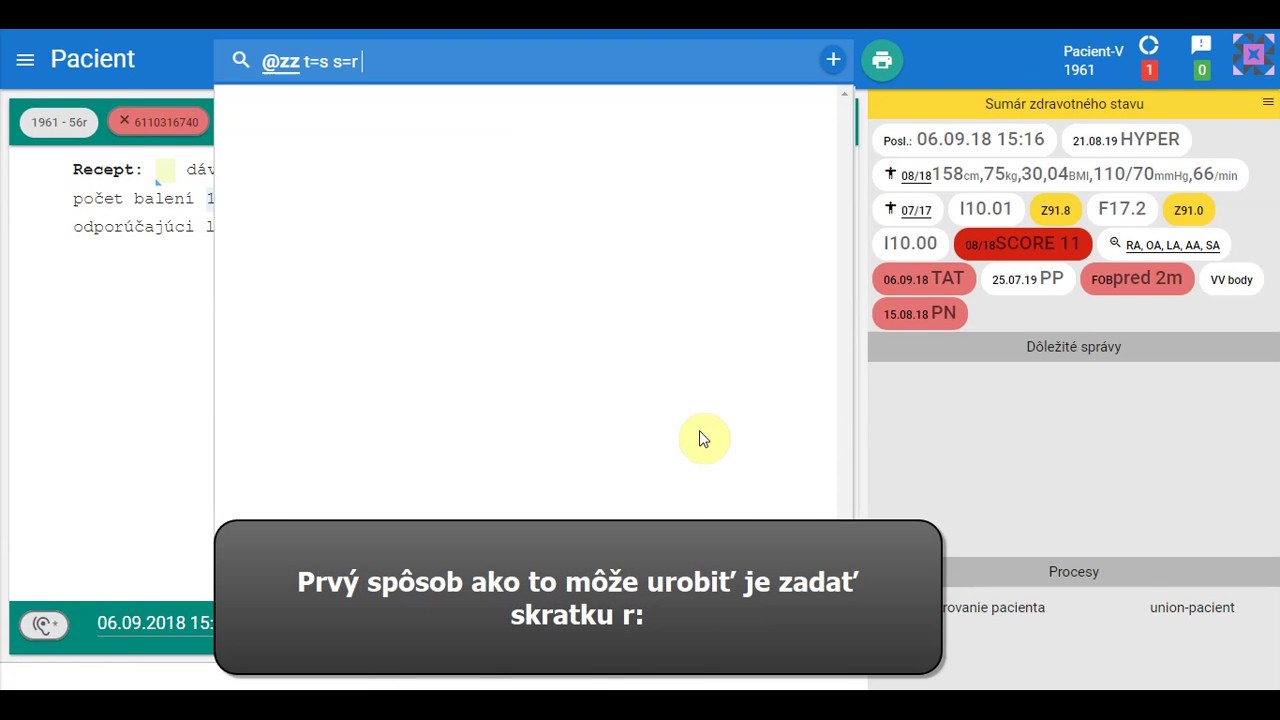 Náhľad videa Ako vložiť historické dáta do dekurzu