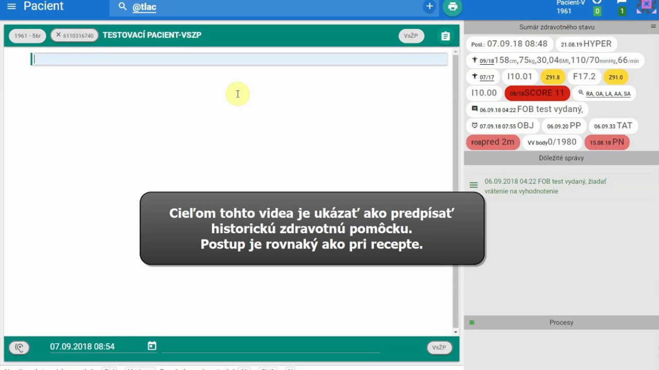Náhľad videa Predpis pomôcky - Ako predpísať historickú zdravotnú pomôcku