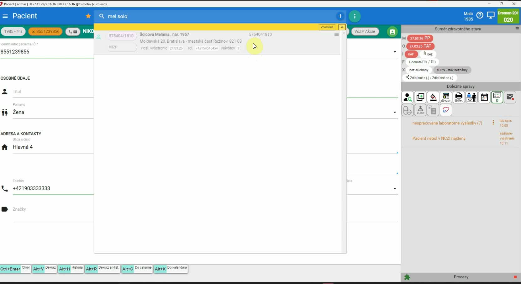 Módy pohľadu: história a vyšetrenie