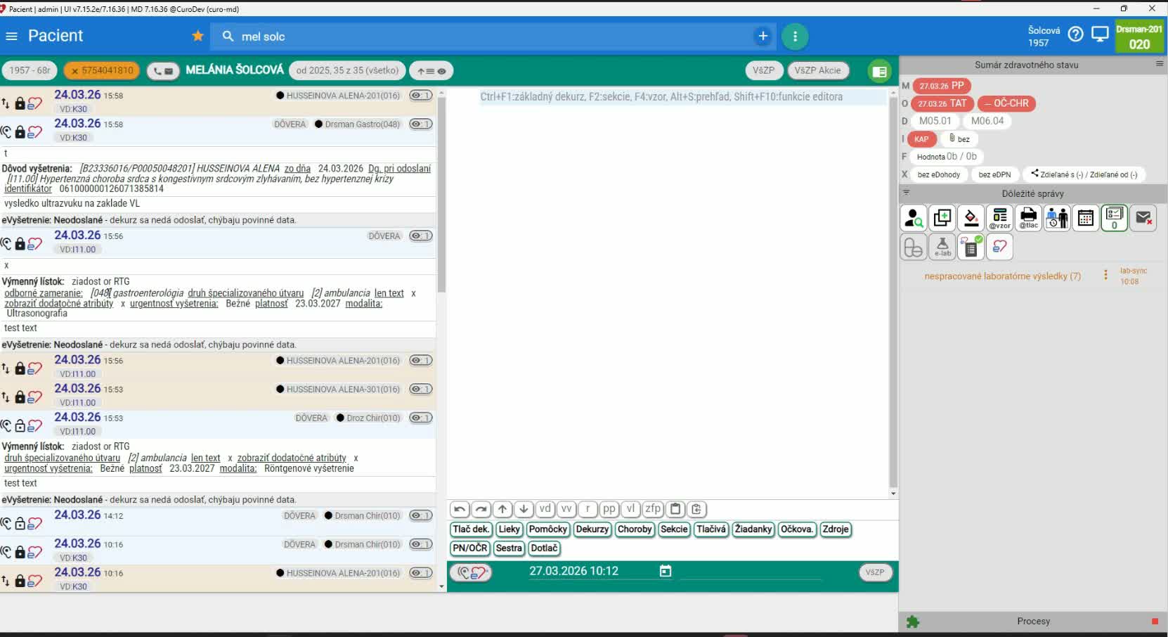 Ako funguje dekurz a prečo sa všetko zapisuje na jednom mieste